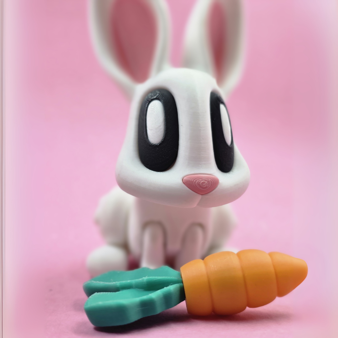 Snowy Carrot Bunny