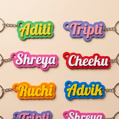 Custom Name Keychain Style 1