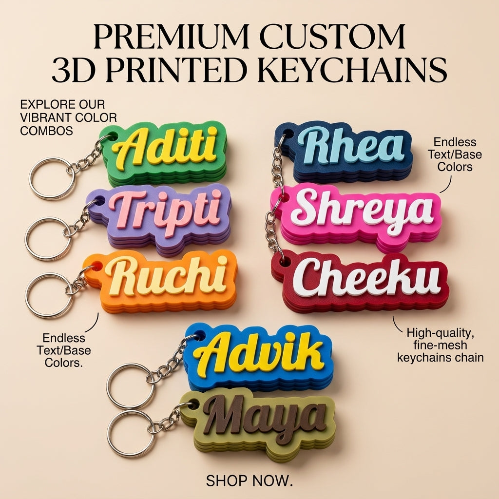 Custom Name Keychain Style 1
