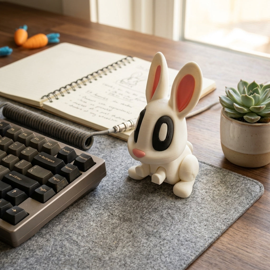Snowy The Carrot Bunny