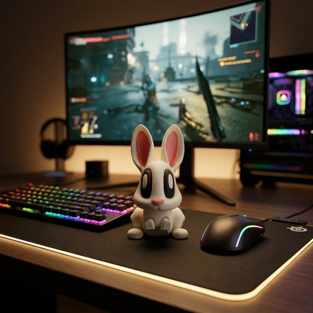Snowy The Carrot Bunny
