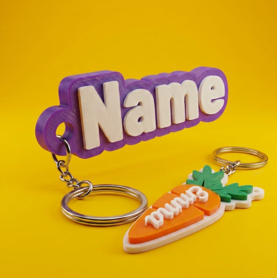 Your Name Keychain